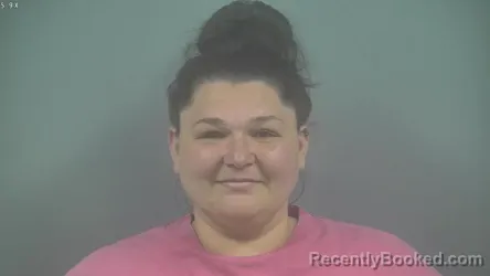 Mugshot of ASHLEY OEVEA MARIA WARD booked in Sullivan County, Indiana on April 23, 2026