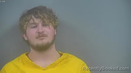 Mugshot of CHASE RYAN BOND booked in Sullivan County, Indiana on April 17, 2026