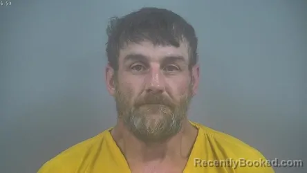 Mugshot of CHARLES DANIEL KENT booked in Sullivan County, Indiana on July 8, 2026