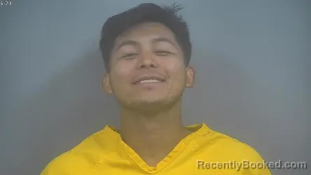 Mugshot of Cristian Saavedra Martinez booked in Sullivan County, Indiana on May 29, 2026