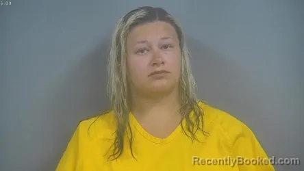 Mugshot of CIERAH MARIE SCHLUMPF booked in Sullivan County, Indiana on June 9, 2026