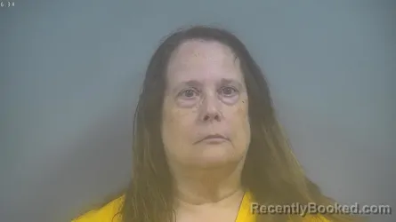 Mugshot of DEBRA ANN ERVEN booked in Sullivan County, Indiana on April 24, 2026