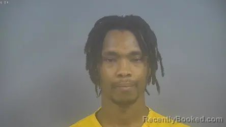 Mugshot of DANGELO IMANI-LEE OWENS booked in Sullivan County, Indiana on July 12, 2026