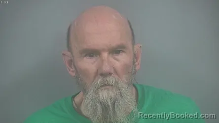 Mugshot of Gary Lynn Boone booked in Sullivan County, Indiana on October 12, 2026