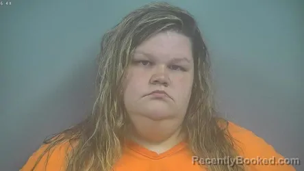 Mugshot of HALEY MARIE CROWE booked in Sullivan County, Indiana on June 9, 2026