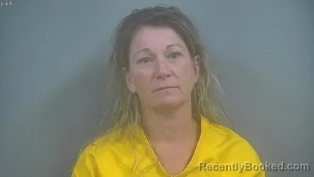 Mugshot of Heather Dawn Kunze booked in Sullivan County, Indiana on September 6, 2026