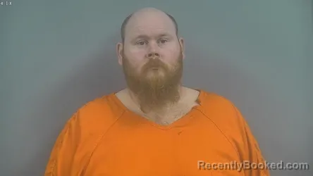 Mugshot of JUSTIN LANE HARRIS booked in Sullivan County, Indiana on April 1, 2026