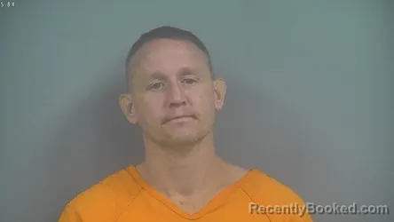 Mugshot of Joshua Travis Hall booked in Sullivan County, Indiana on August 17, 2026