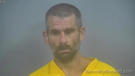 Mugshot of Jack Robert Snow booked in Sullivan County, Indiana on August 17, 2026