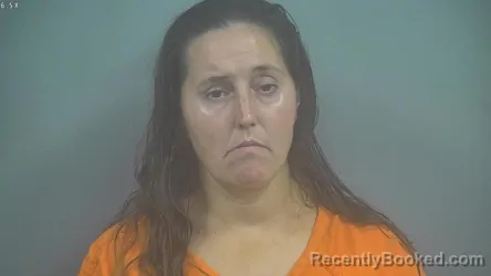 Mugshot of Janet Marie Taylor booked in Sullivan County, Indiana on October 5, 2026