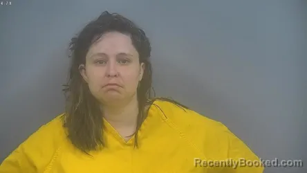 Mugshot of KRISTIN DIANE ARNETT booked in Sullivan County, Indiana on April 23, 2026