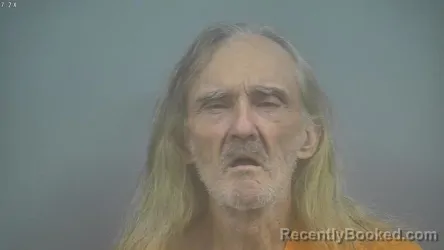 Mugshot of Kenneth Dale Helton booked in Sullivan County, Indiana on September 10, 2026