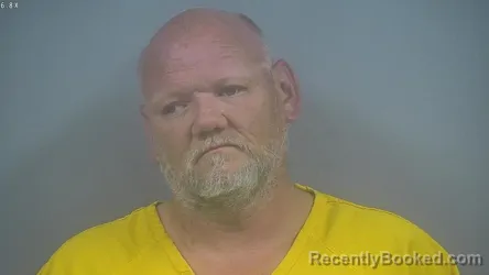 Mugshot of KEVIN ALLEN MOORE booked in Sullivan County, Indiana on June 13, 2026