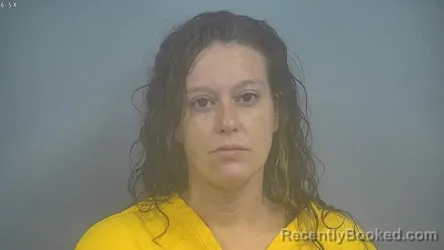 Mugshot of Lawren Beth Wright booked in Sullivan County, Indiana on October 4, 2026