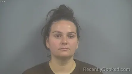 Mugshot of MADISON SHEA BARRON booked in Sullivan County, Indiana on June 18, 2026