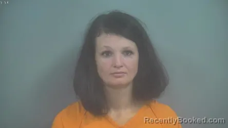Mugshot of Madison Rose Baugh booked in Sullivan County, Indiana on August 7, 2026