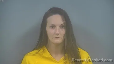 Mugshot of Madison Nadiene Hill booked in Sullivan County, Indiana on August 8, 2026