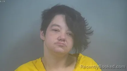 Mugshot of Monica Nichole Heleine booked in Sullivan County, Indiana on October 26, 2026