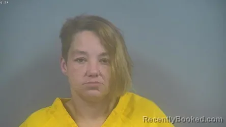 Mugshot of Monica Nichole Heleine booked in Sullivan County, Indiana on August 5, 2026