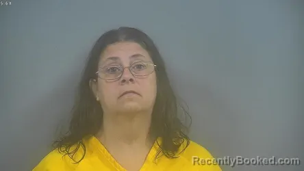 Mugshot of MICHELLE MARIE PIERCE booked in Sullivan County, Indiana on July 24, 2026