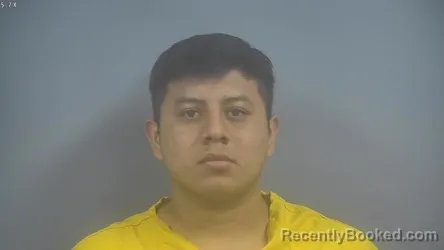 Mugshot of Marco Antonio Quino Malaga booked in Sullivan County, Indiana on October 16, 2026