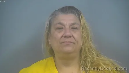 Mugshot of Marie Antoinette Risley booked in Sullivan County, Indiana on August 24, 2026