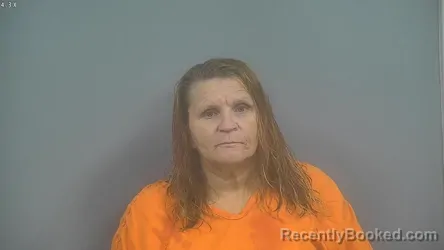 Mugshot of PEGGY SUE CAMDEN booked in Sullivan County, Indiana on June 25, 2026