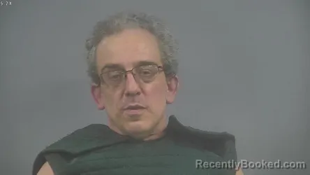 Mugshot of Paul Francis Pearce booked in Sullivan County, Indiana on October 8, 2026