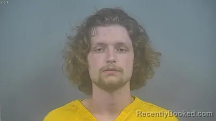 Mugshot of Peyton Michael Sollars booked in Sullivan County, Indiana on August 9, 2026