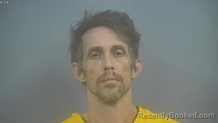Mugshot of Ryan Thomas Baxter booked in Sullivan County, Indiana on August 23, 2026