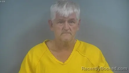 Mugshot of Robert Eugene Carpenter booked in Sullivan County, Indiana on October 18, 2026
