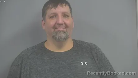 Mugshot of Ryan Gene Duckworth booked in Sullivan County, Indiana on October 13, 2026
