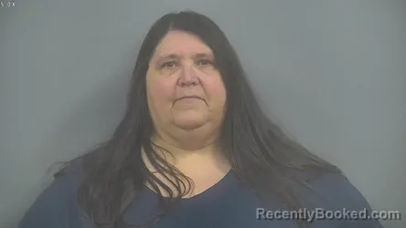 Mugshot of RAYETTA LYNNE MESEY booked in Sullivan County, Indiana on May 17, 2026