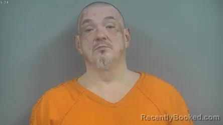 Mugshot of ROBERT VERN RISLEY booked in Sullivan County, Indiana on August 4, 2026
