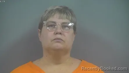 Mugshot of SHAWNA MARIE AULT booked in Sullivan County, Indiana on July 12, 2026
