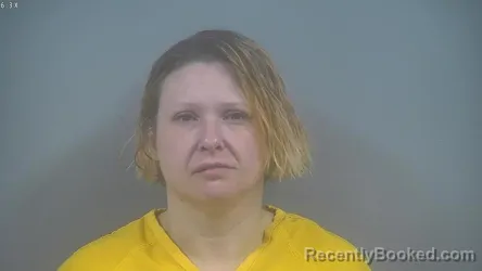 Mugshot of SAVANNAH NICHOLE COOPER booked in Sullivan County, Indiana on April 10, 2026
