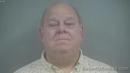 Mugshot of Steven Eugene Fullom booked in Sullivan County, Indiana on September 15, 2026