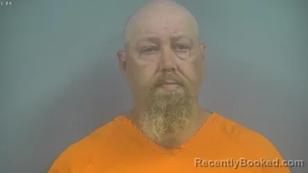 Mugshot of Scott David Wright booked in Sullivan County, Indiana on October 9, 2026