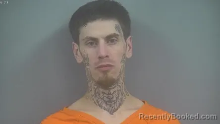 Mugshot of TYLER PATRICK KURAS booked in Sullivan County, Indiana on May 29, 2026