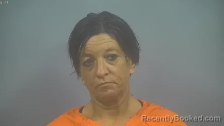 Mugshot of Tisha Michelle Rickard booked in Sullivan County, Indiana on September 12, 2026