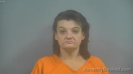 Mugshot of Vandetta Mae Gilliam booked in Sullivan County, Indiana on October 12, 2026