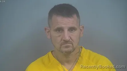 Mugshot of William David Houldieson booked in Sullivan County, Indiana on August 6, 2026
