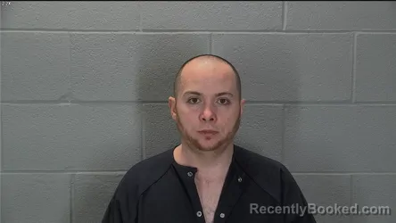 Mugshot of Blake Logan Boyd booked in Tippecanoe County, Indiana on October 17, 2026