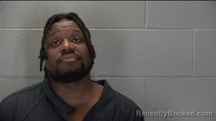 Mugshot of Khalil Jawan Carter booked in Tippecanoe County, Indiana on October 11, 2026