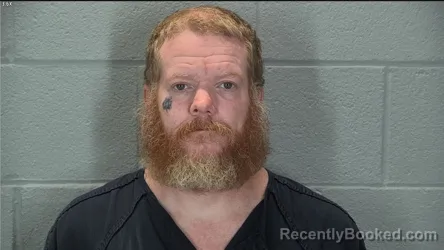 Mugshot of Jeffery Alan Bartlett booked in Tippecanoe County, Indiana on October 8, 2026