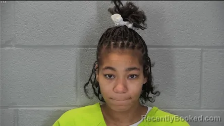 Mugshot of Ariana Smith booked in Tippecanoe County, Indiana on October 9, 2026