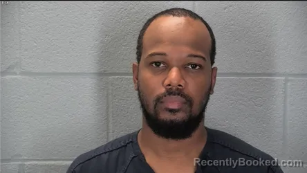 Mugshot of Jordan Damarcus Johnson booked in Tippecanoe County, Indiana on October 19, 2026