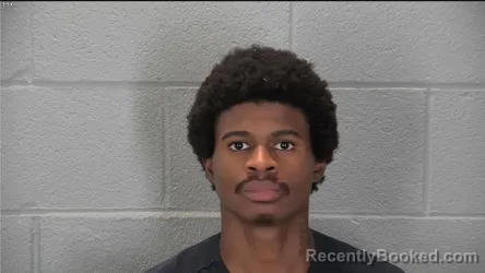 Mugshot of Davion Damarcus Blakes booked in Tippecanoe County, Indiana on October 4, 2026