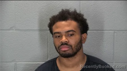 Mugshot of Tyshaun James booked in Tippecanoe County, Indiana on October 14, 2026