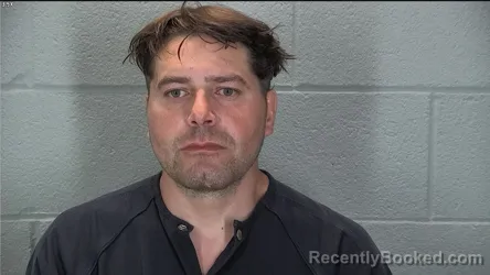 Mugshot of Travis Depew booked in Tippecanoe County, Indiana on October 4, 2026